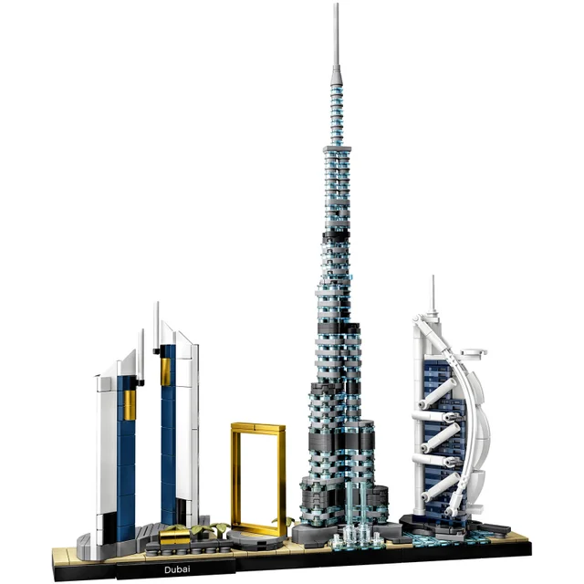 LEGO Architecture : Ensemble Jeux de Collection Dubaï Modèle Skyline (21052)