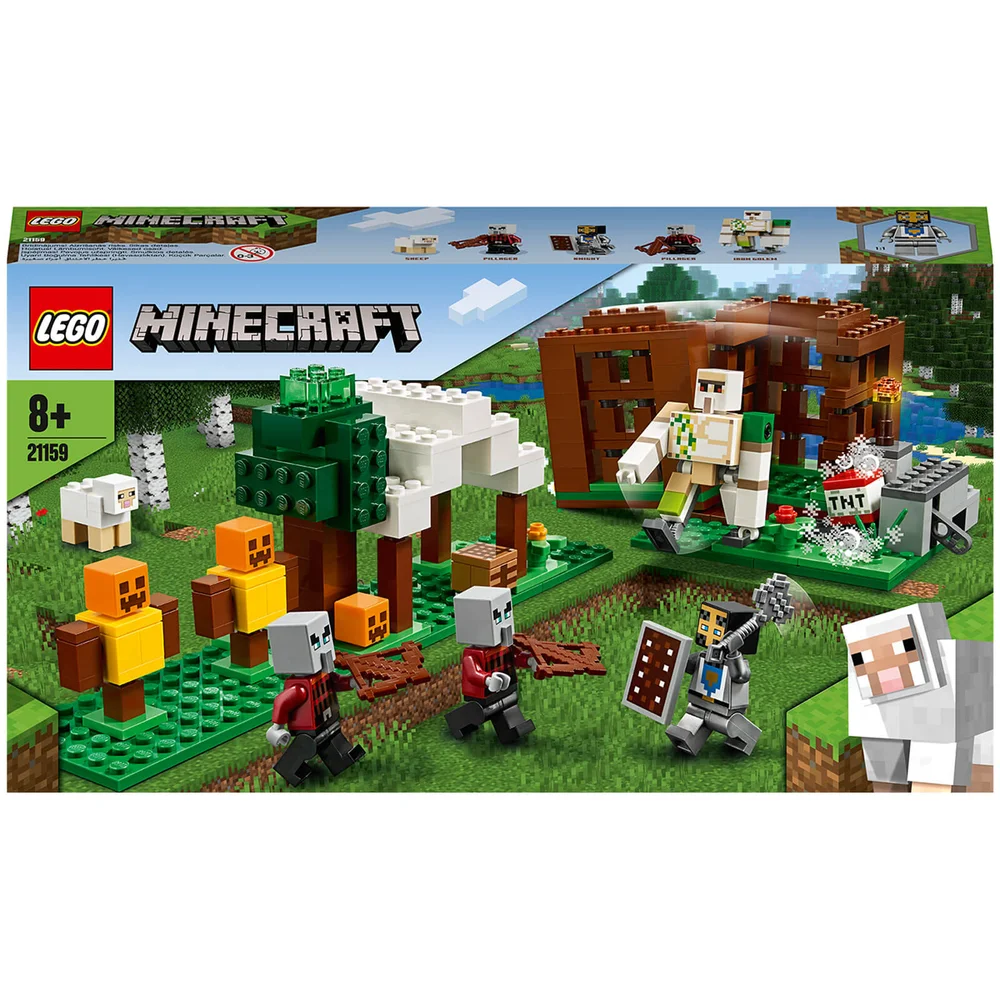 LEGO Minecraft : Ensemble de Jeux de Construction L’Avant-poste des Pillards (21159) Image 1