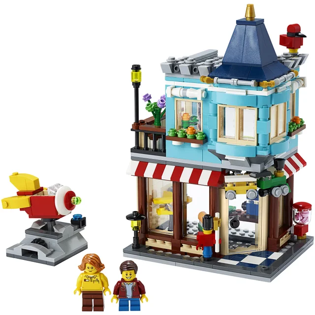 LEGO Creator : Ensemble de Jeux de Construction le Magasin de Jouets du Centre-Ville 3 en 1 (31105)