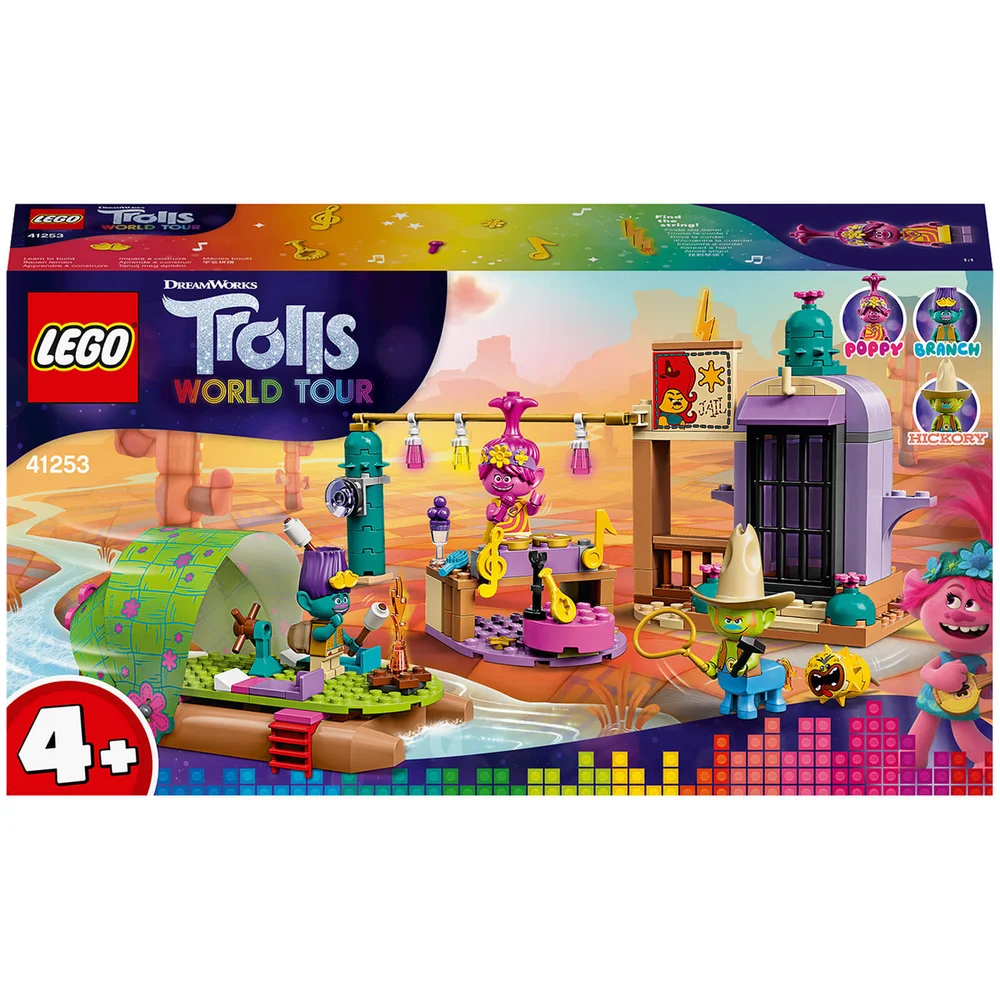 LEGO Trolls 4+ Ensemble de Jeux d'Aventure, L' Aventure en Radeau de Mornebourg (41253) Image 1