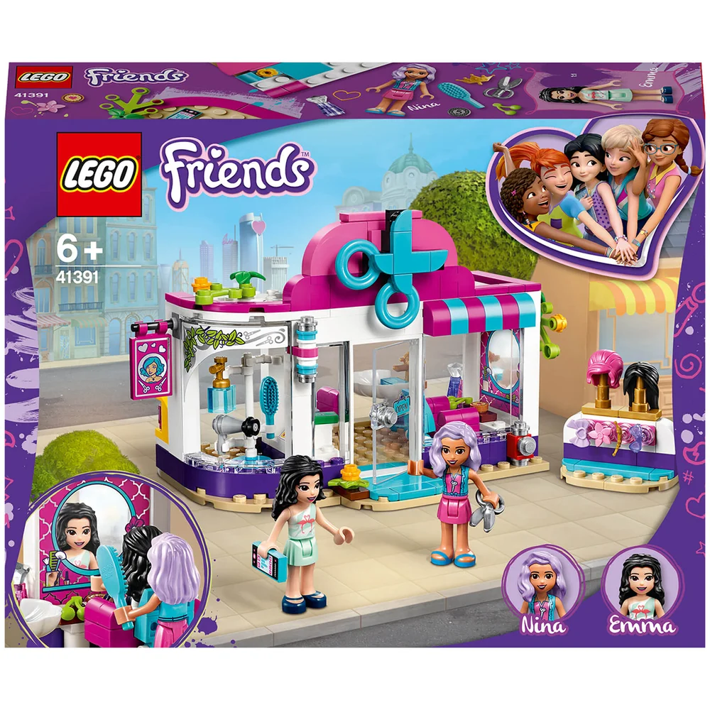 LEGO Friends : Ensebme de Jeux de Construction Le Salon de Coiffure de Heartlake City (41391) Image 1