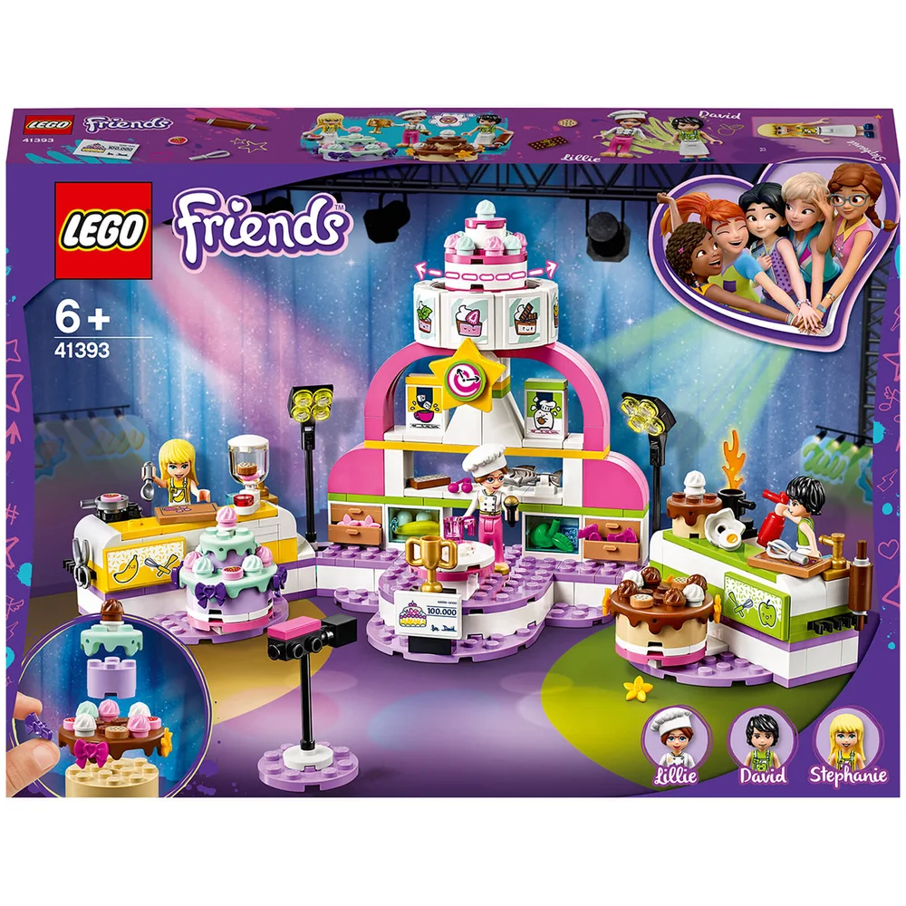 LEGO Friends : Ensemble de Jeux de Construction Le Concours de Pâtisserie avec gâteaux à Jouets (41393) Image 1