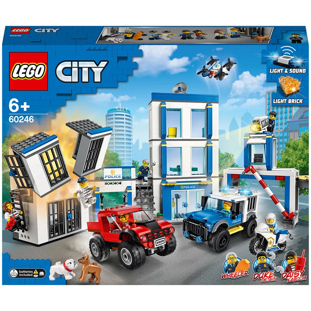 LEGO City : Ensemble de Jeux de Construction Le Commissariat de Police (60246) Image 1