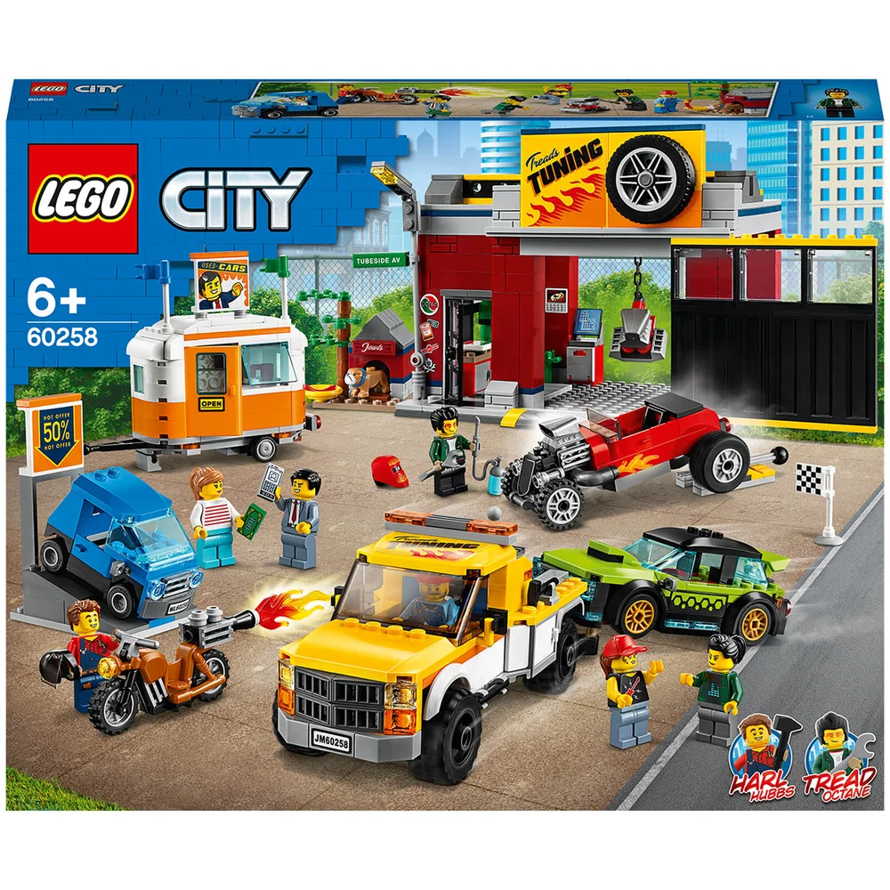 LEGO City : Nitro Wheels Ensemble de Jeux de Construction L'Atelier de Tuning (60258) Image 1