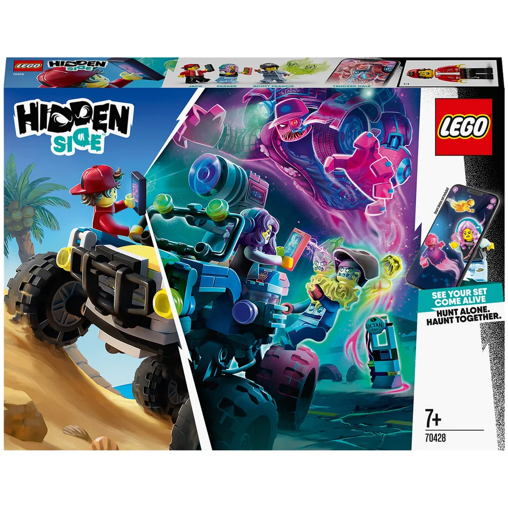 LEGO Hidden Side : Ensemble de Jeux de Construction Le Buggy de Plage de Jack Pour Application AR Games (70428) Image 1