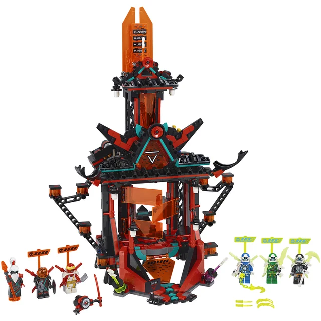 LEGO NINJAGO : Ensemble de Jeux de Construction Le Temple de la Folie de l'Empire (71712)