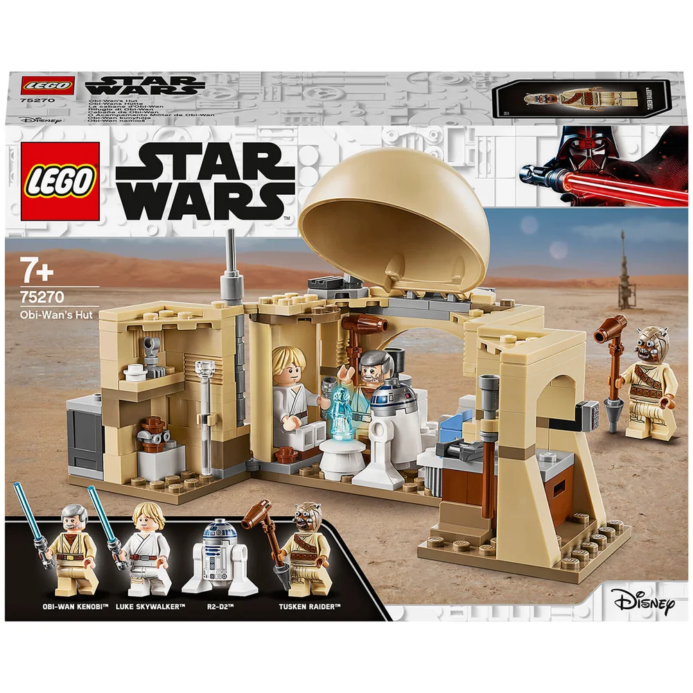 LEGO Star Wars : Ensemble de Jeux de Construction de la Cabane d'Obi-Wan pour le film Un Nouvel Espoir (75270) Image 1