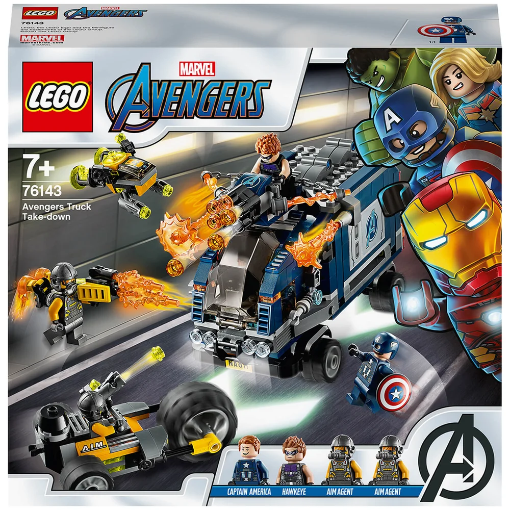 LEGO Super Heroes : Ensemble de Jeux de Construction L'Attaque du Camion des Avengers (76143) Image 1