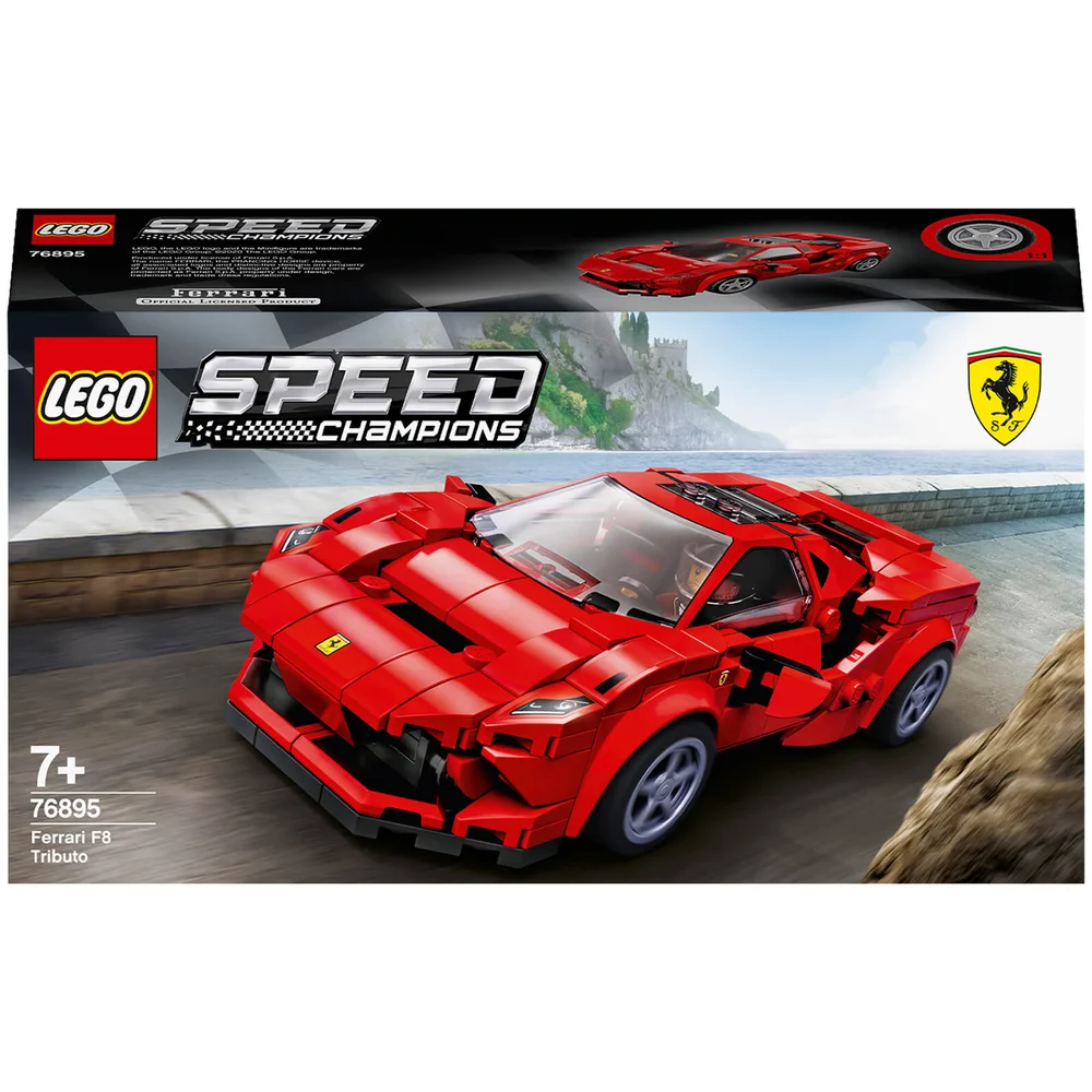 LEGO Speed Champions : Ensemble de Jeux de Construction de Voiture, La Ferrari F8 Tributo (76895) Image 1