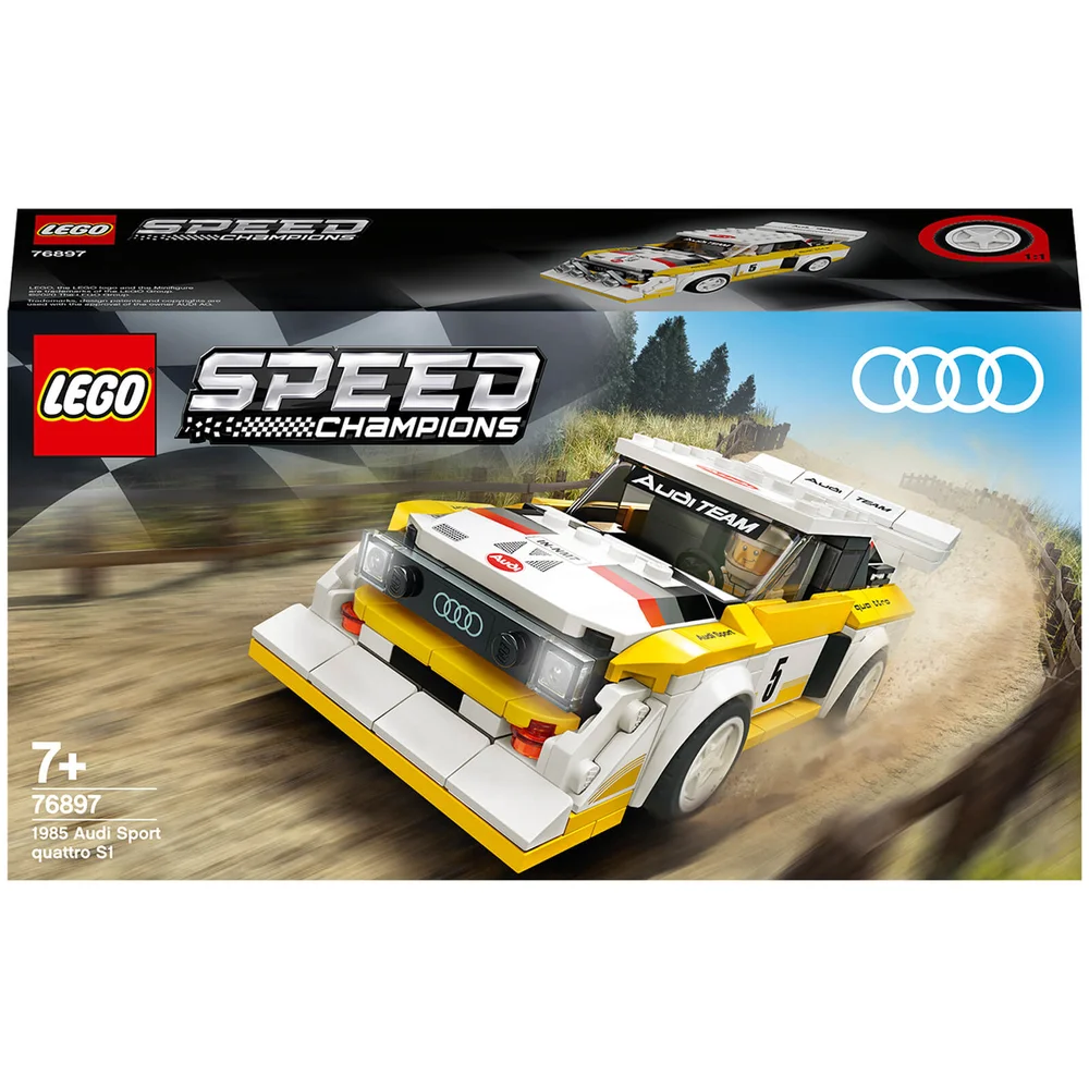 LEGO Speed Champions : Ensemble de Jeux de Construction de Voiture, La Audi Sport Quattro S 1985 (76897) Image 1