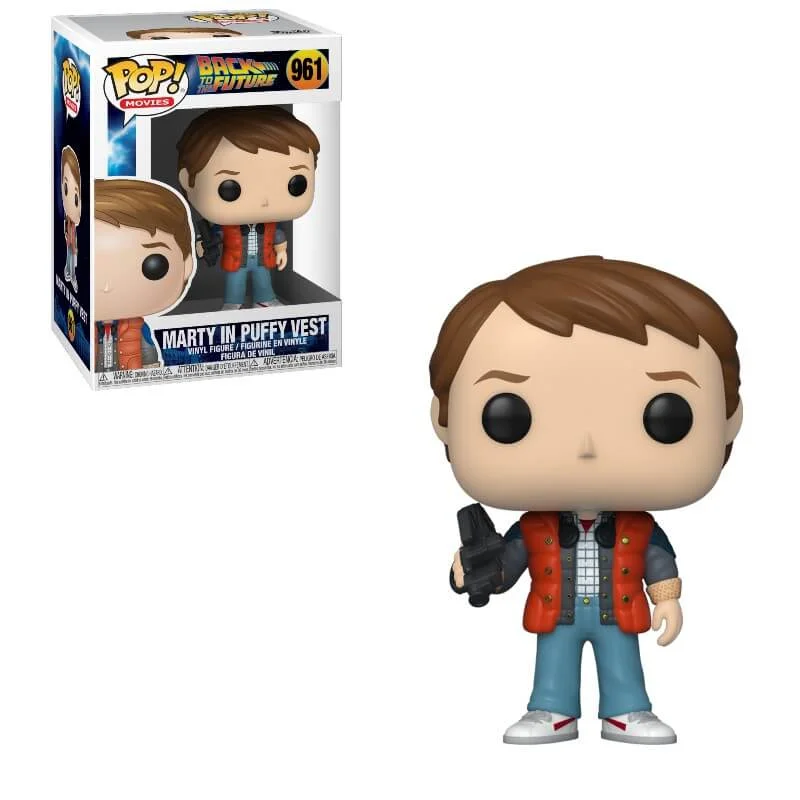 Figurine Pop! Marty En Doudoune - Retour Vers Le Futur Image 1