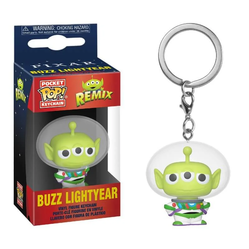 Alien déguisé en Buzz l'éclair Disney Pixar Pop ! Porte-clés Image 1
