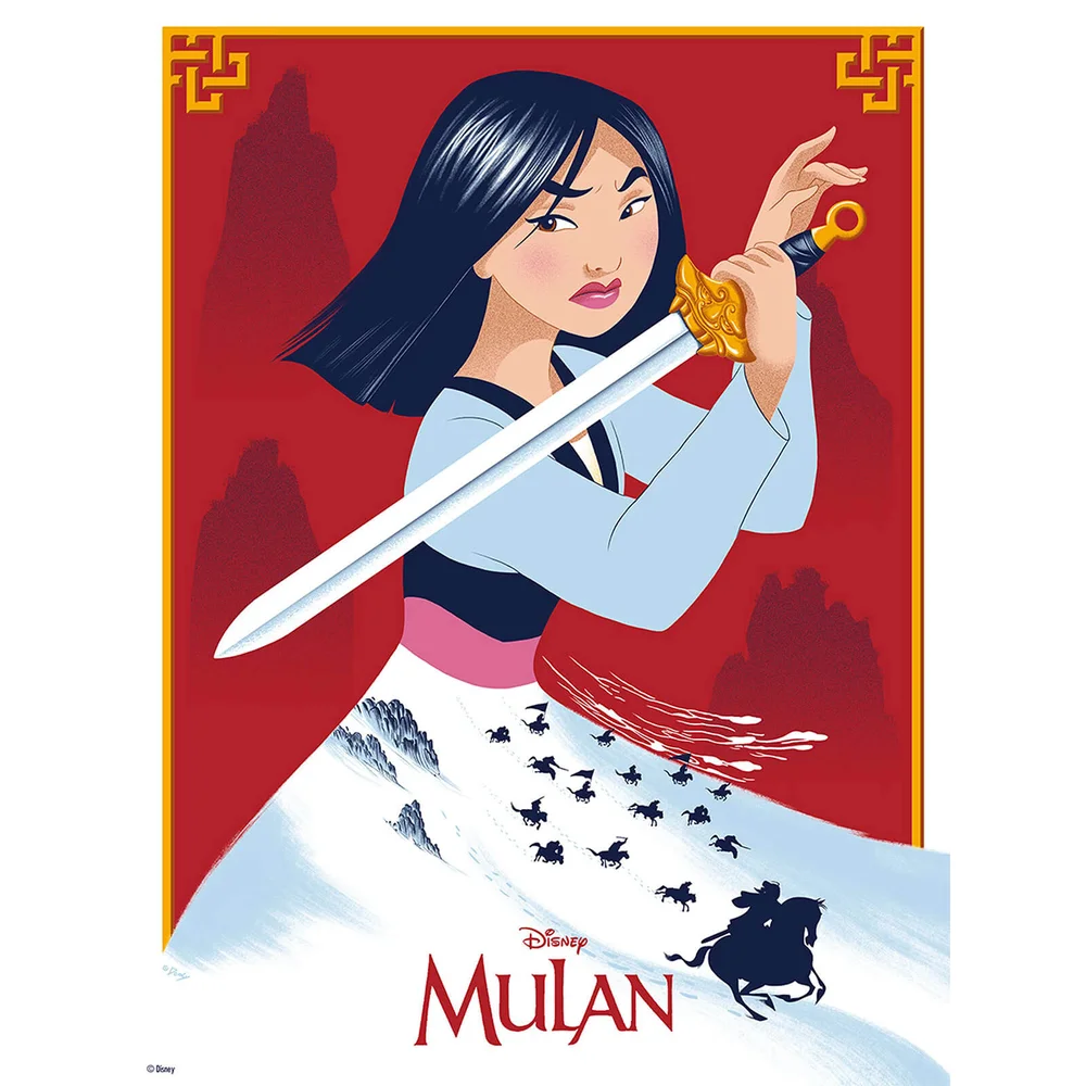 Disney Mulan Giclée Par Doaly Image 1