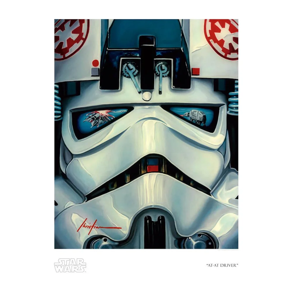 Star Wars: The Empire Strikes Back "AT-AT Driver" Giclee by Christian Waggoner Image 1