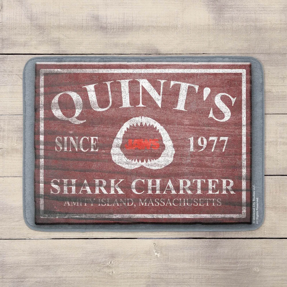 Quints Shark Charter Bath Mat Image 1