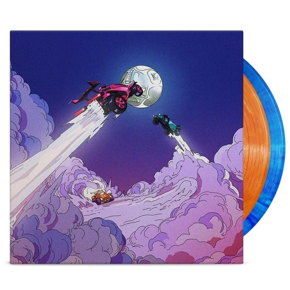 iam8bit - Rocket League X Monstercat: Greatest Hits 2xLP (Orange & Blue Marbled) Image 1