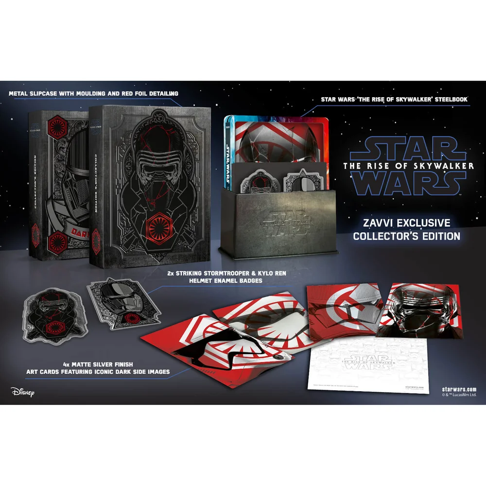 Star Wars : Le soulèvement de Skywalker, Coffret 4K Ultra HD Édition Limitée, Exclusivité Zavvi (Ie Blu-ray 2D inclus) Image 1