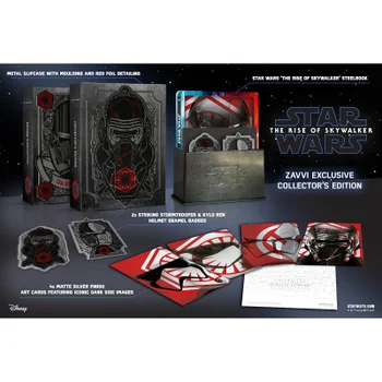 Star Wars : Le soulèvement de Skywalker, Coffret 4K Ultra HD Édition Limitée, Exclusivité Zavvi (Ie Blu-ray 2D inclus)