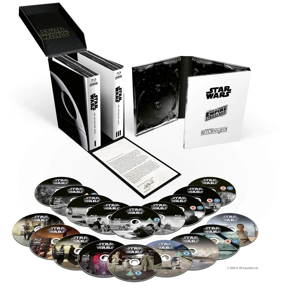 Star Wars : La Saga des Skywalker, Le Coffret Complet Image 1
