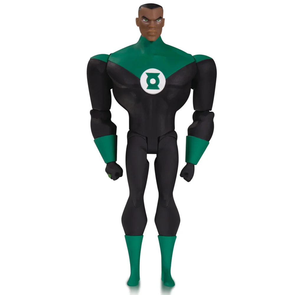 DC Collectibles Justice League Animated Figurine articulée Green Lantern, Par John Stewart Image 1