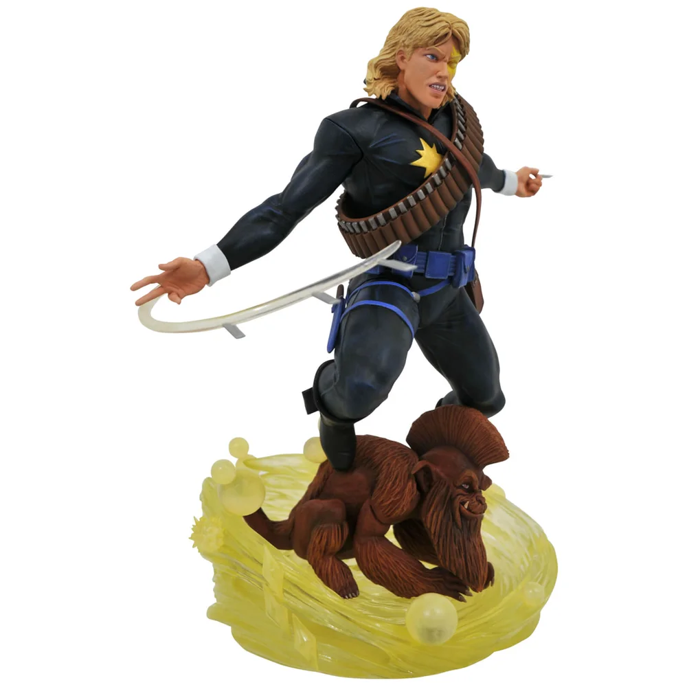 Diamond Select Marvel Gallery PVC Figure - Comic Longshot Image 1