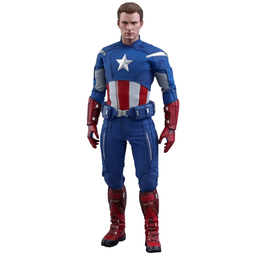Hot Toys Marvel Avengers : Endgame Chef-d'œuvre du Cinéma Figurine articulée à l'échelle 1/6 Captain America (Version 2012) Image 1