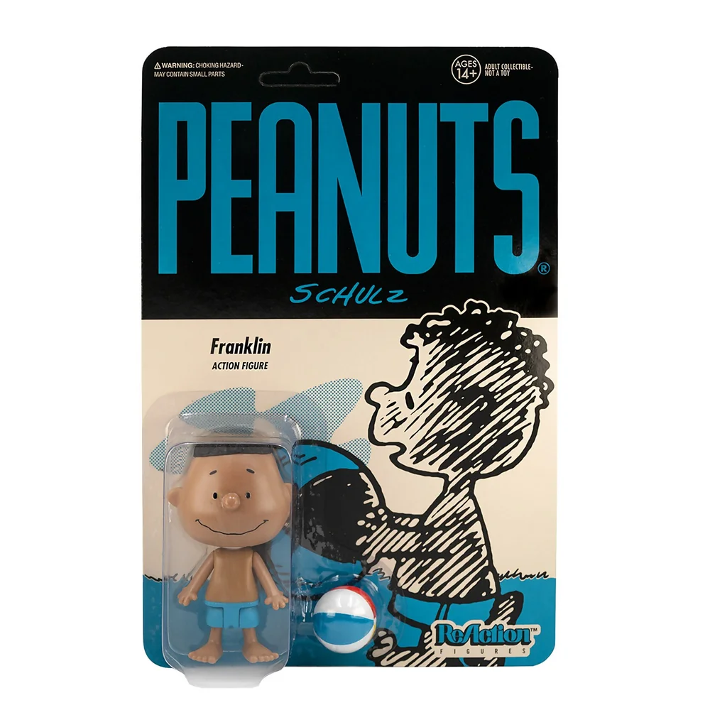 Super7 Peanuts Figurine articulée Franklin Image 1