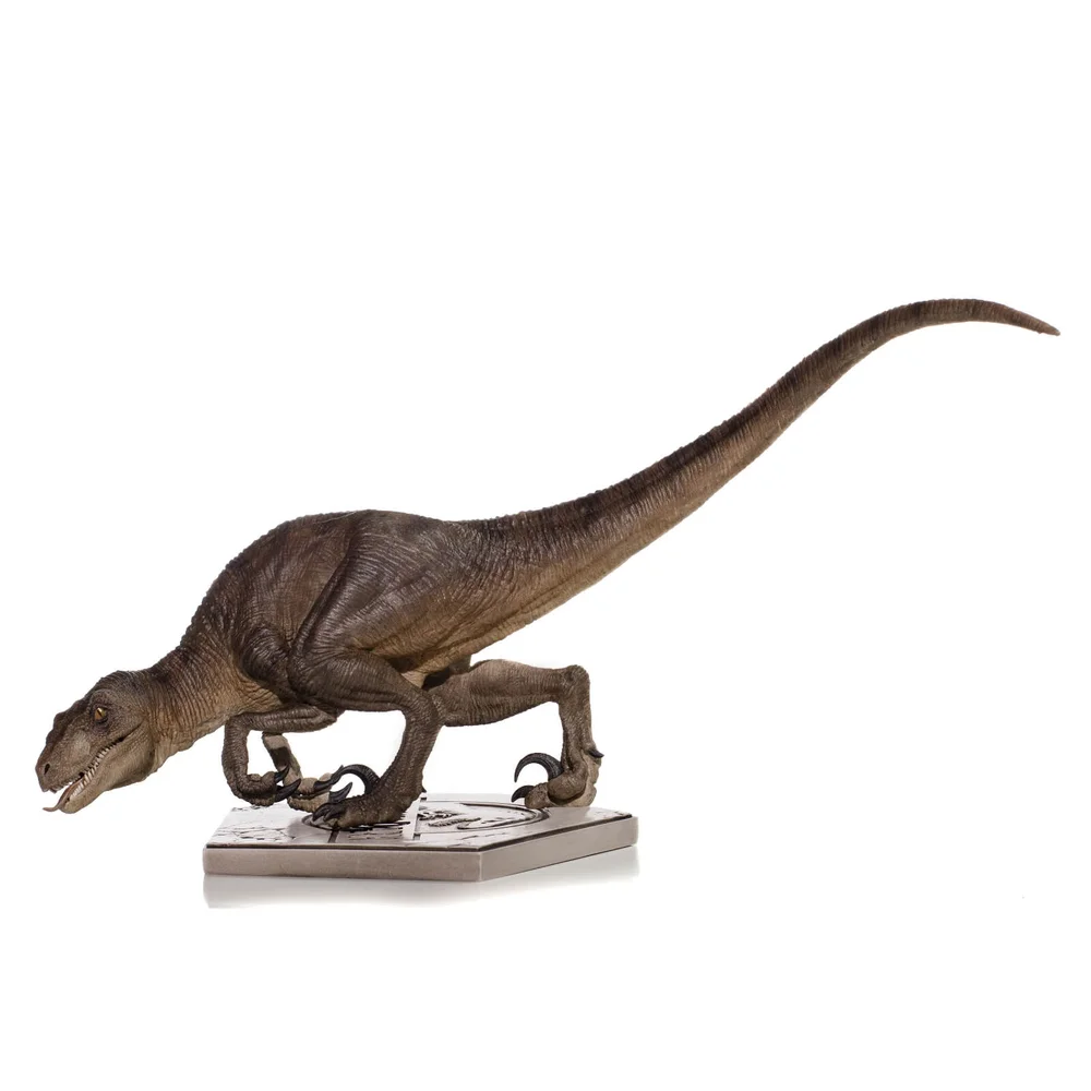 Iron Studios Jurassic Park Art Scale Statue 1/10 Crouching Velociraptor 29 cm Image 1