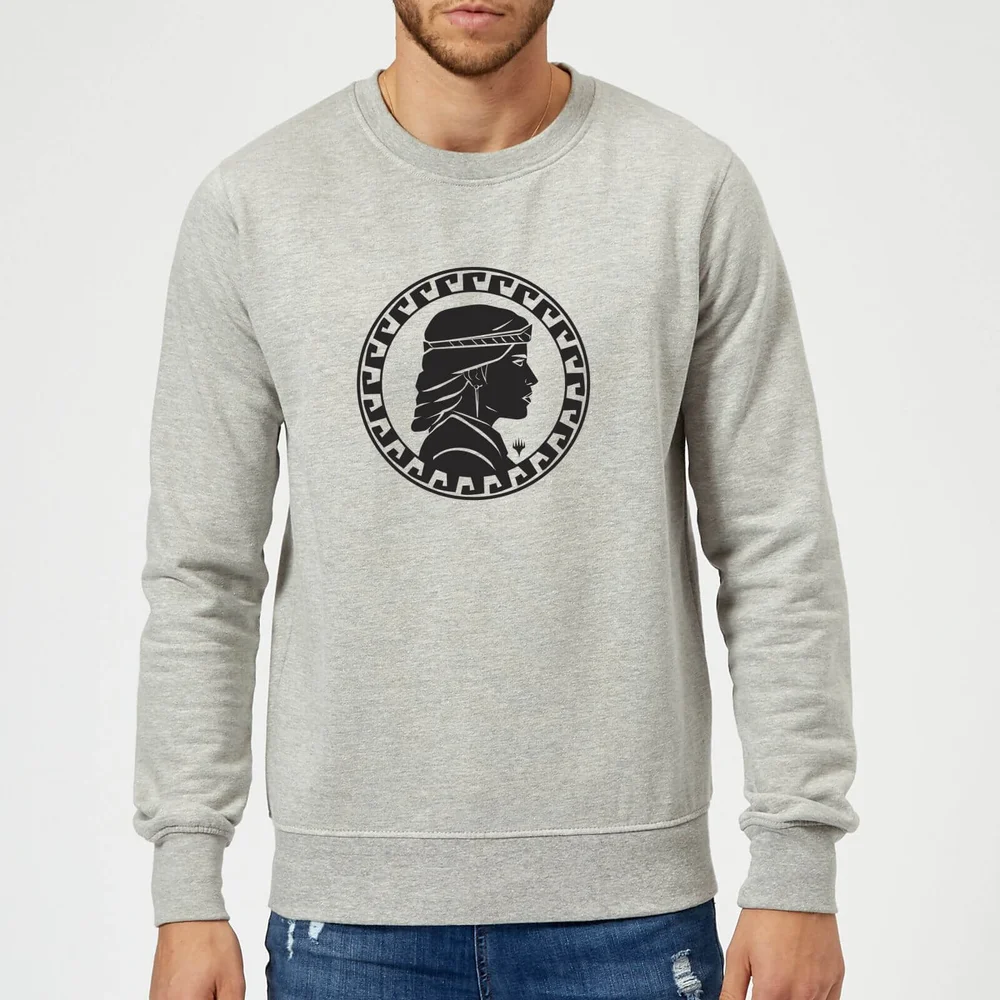 Magic: The Gathering Theros: Beyond Death Elspeth Profile Sweatshirt - Grey - S - Gris Image 1