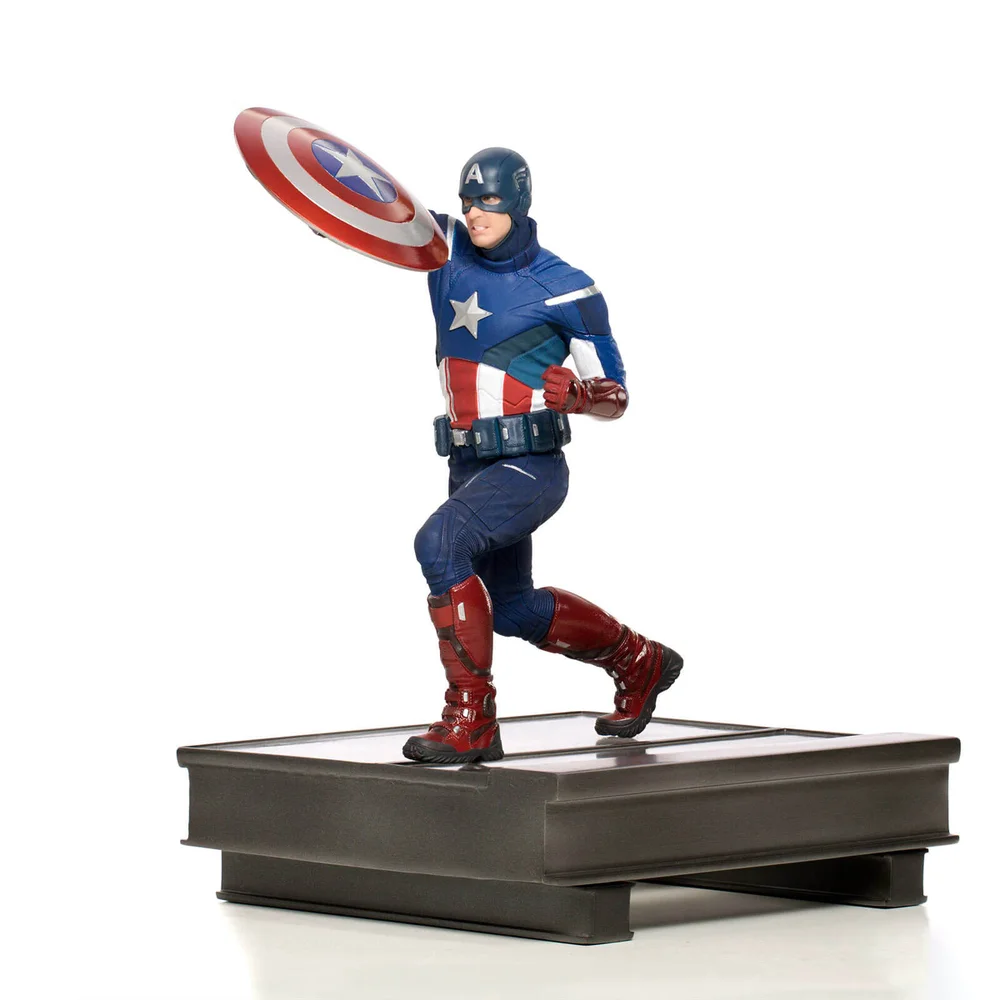 Iron Studios Avengers : Endgame BDS Statuette à l'échelle artistique 1/10 Captain America 21 cm Image 1
