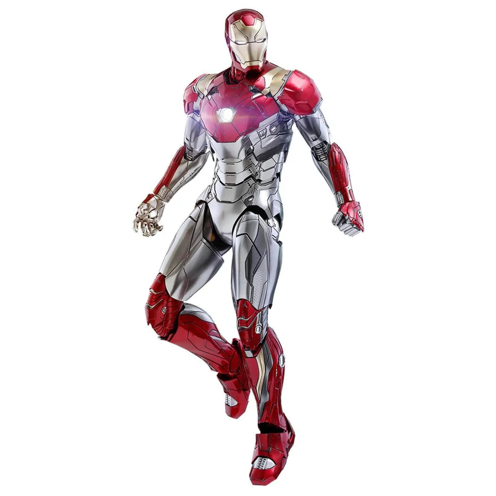 Hot Toys Spider-Man Homecoming Chef-d'œuvre du Cinéma Diecast Figurine articulée à l'échelle 1/6 Iron Man Mark XLVII Image 1
