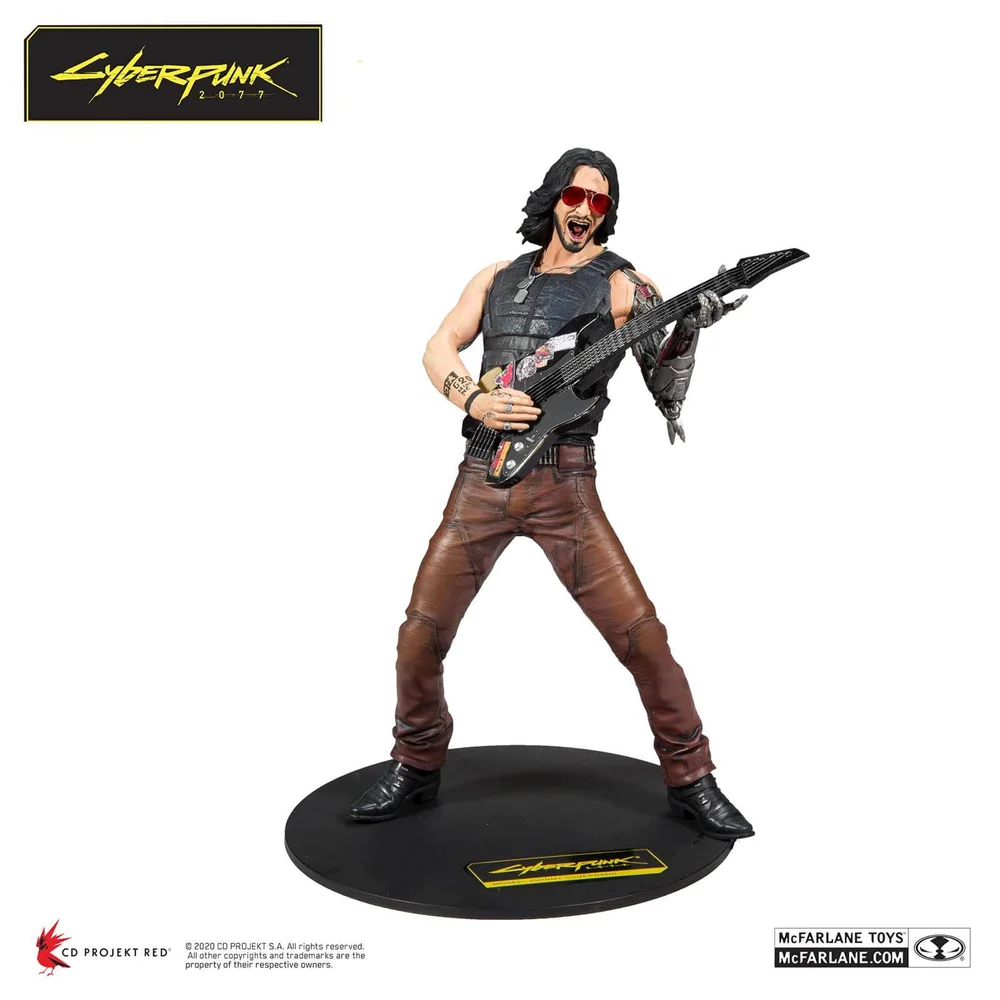 Figurine Johnny Cyberpunk 2077 (30cm) - McFarlane Toys Image 1