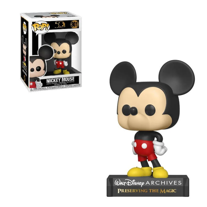 Disney Archives Current Mickey Mouse Pop! Vinyl Figure Image 1