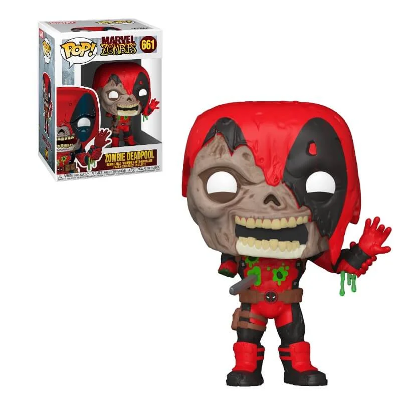 Marvel Zombies Deadpool Pop ! Figurine en Vinyle Image 1