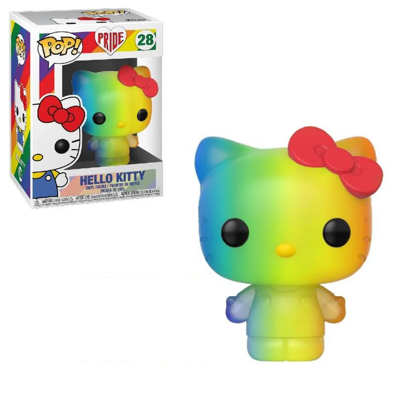 Figurine Pop! Hello Kitty Arc-En-Ciel Pride 2020 - Sanrio Image 1