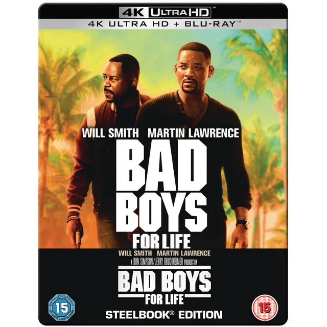 Exclusivité Zavvi : Steelbook Bad Boys For Life - 4K Ultra HD (Blu-ray 2D Inclus)