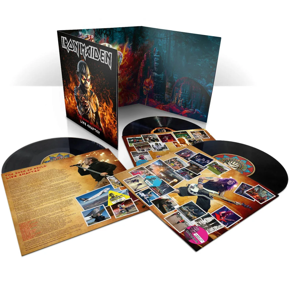 Iron Maiden - The Book Of Souls: Live Chapter Vinyl 3LP Image 1