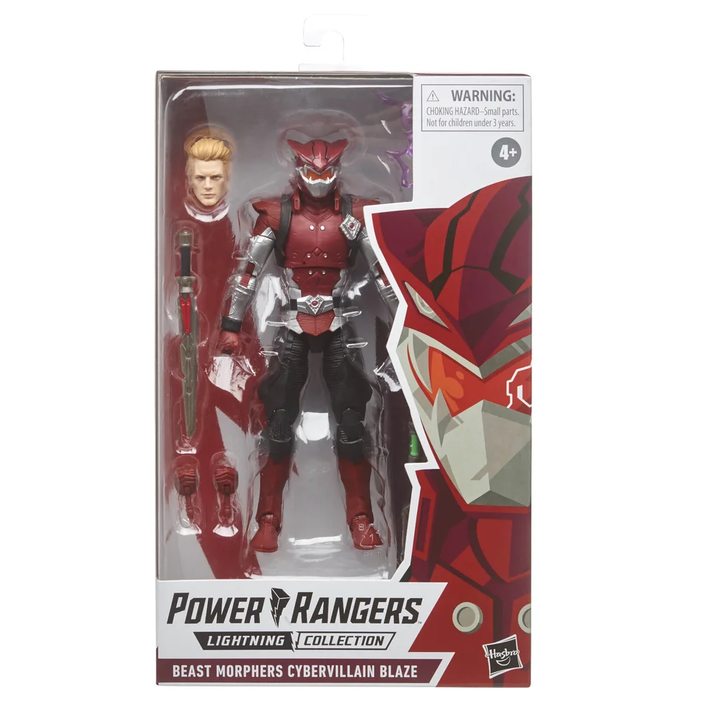 Power Rangers Lightning Collection Beast Morphers - Figurine Cybervillain Blaze Image 1