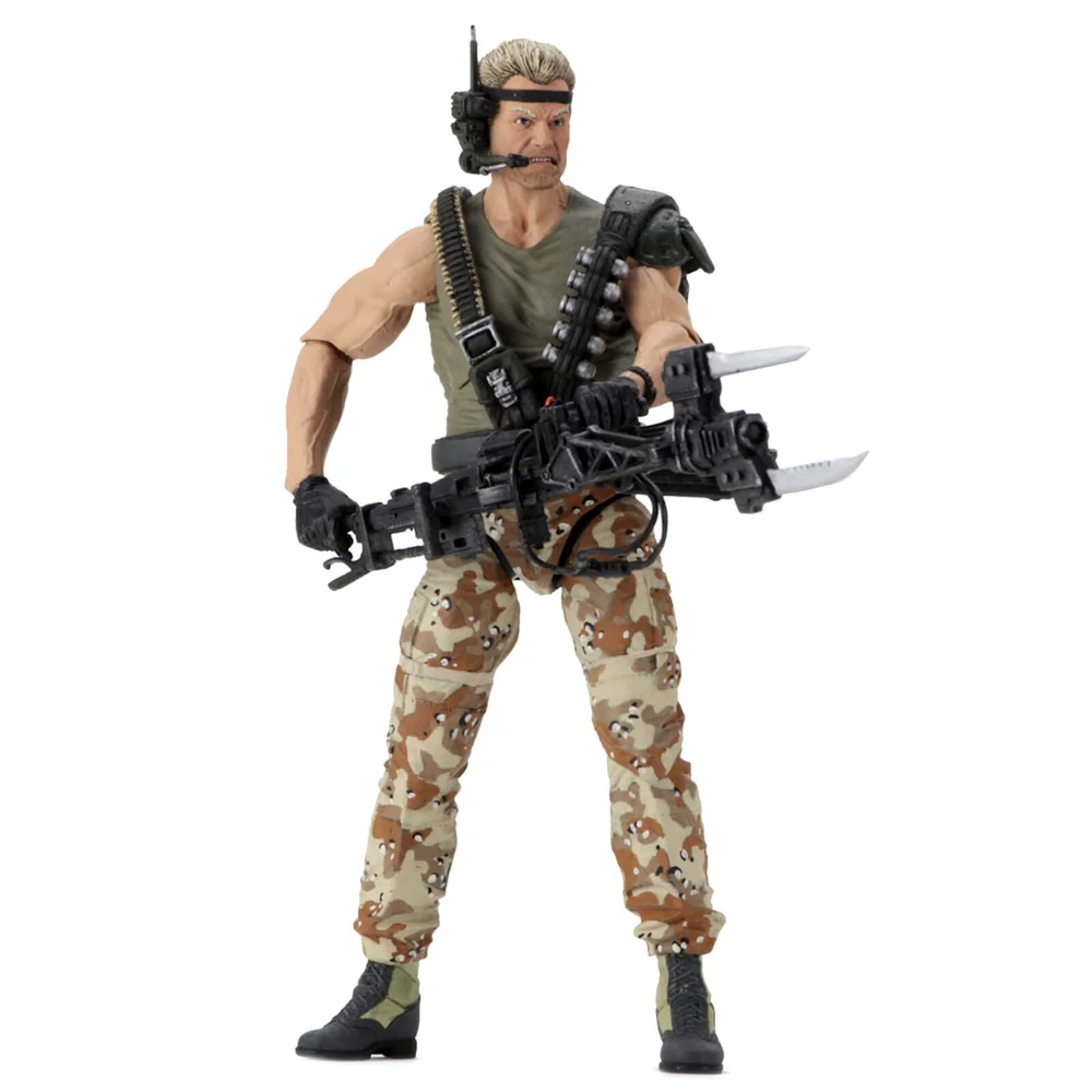 NECA Aliens - Figurine articulée Marine Drake échelle 18 cm (Hommage à Kenner) Image 1