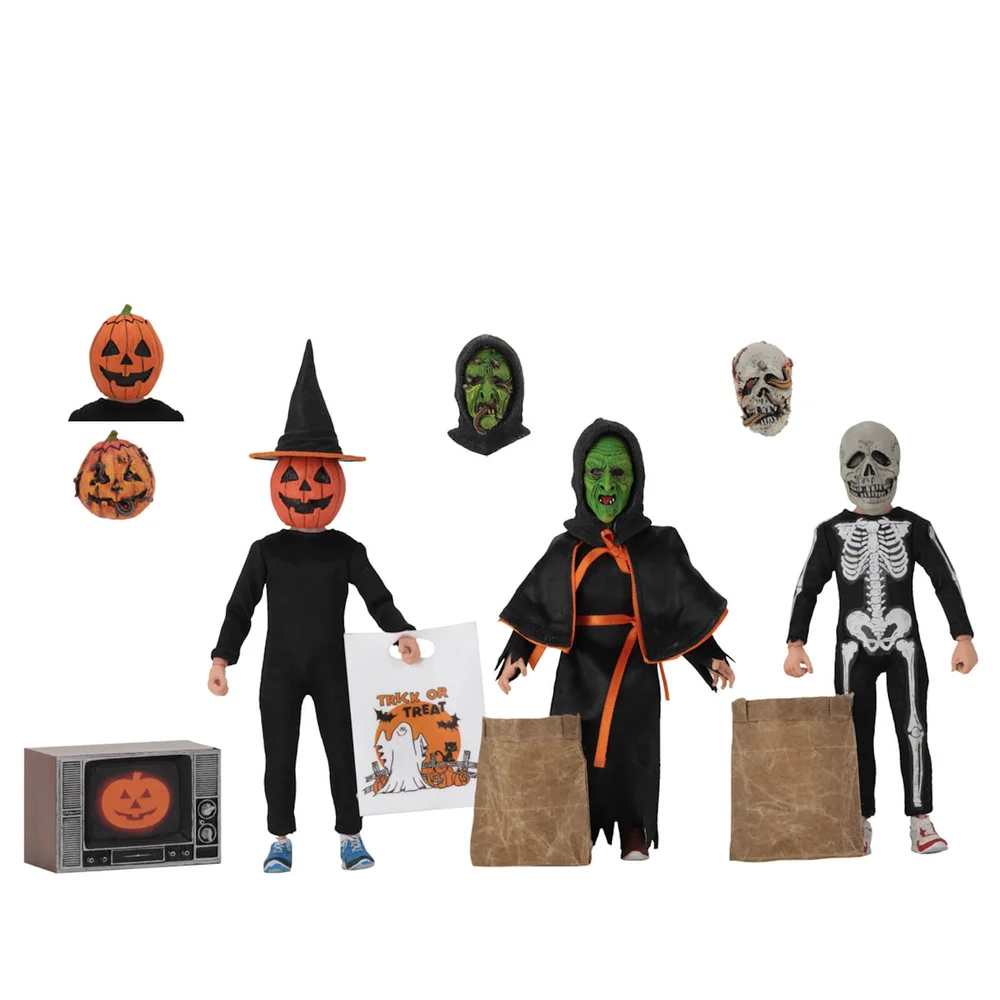 NECA Halloween 3 - Figurine habillée à l'échelle 20 cm La Saison des Sorcières - Pack de 3 Image 1