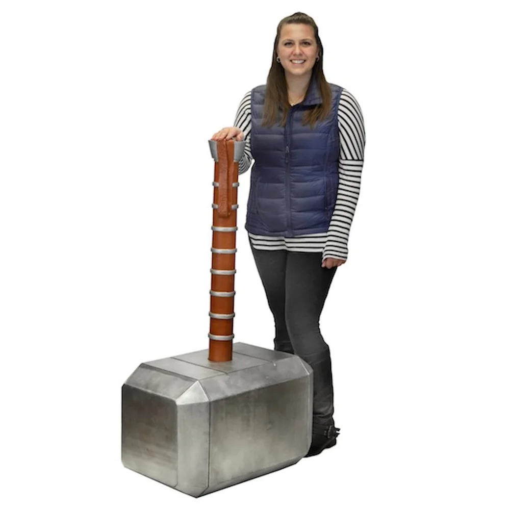 NECA Marvel Classics - Oversized Foam Prop - Thor's Hammer Image 1