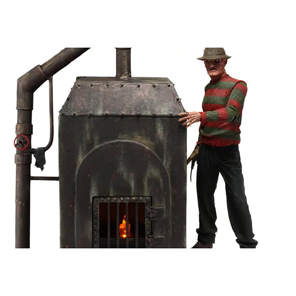 NECA Nightmare on Elm Street - Diorama Element - Freddy’s Furnace w/LED Image 1