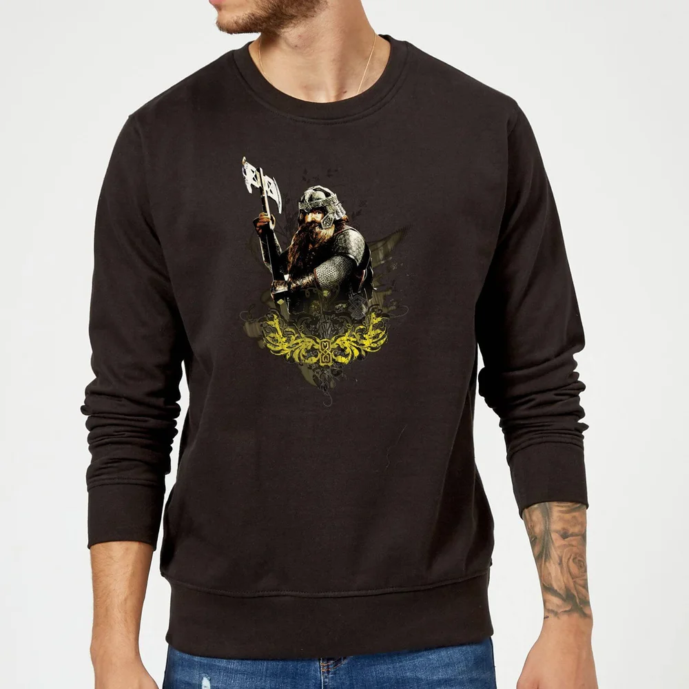 The Lord Of The Rings Gimli Sweatshirt - Black - S Image 1