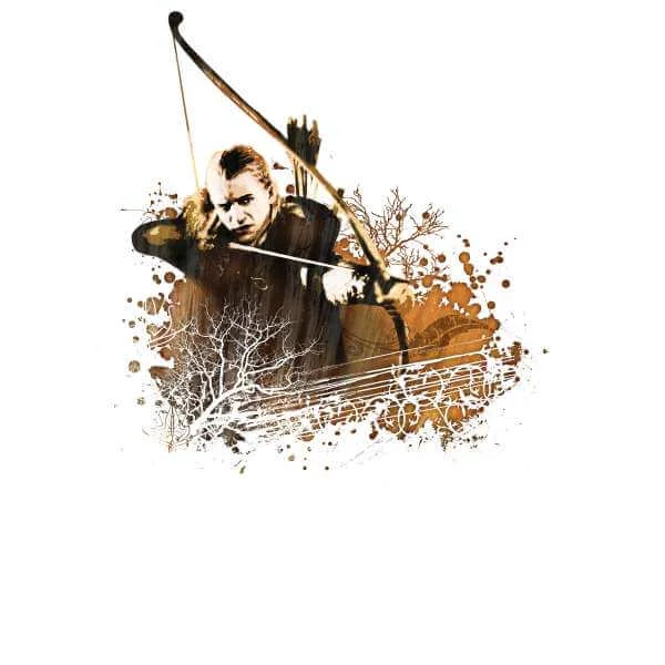 The Lord Of The Rings Legolas Men's T-Shirt - White