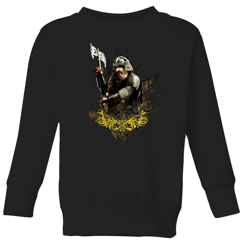 The Lord Of The Rings Gimli Kids' Sweatshirt - Black - 3-4 ans Image 1