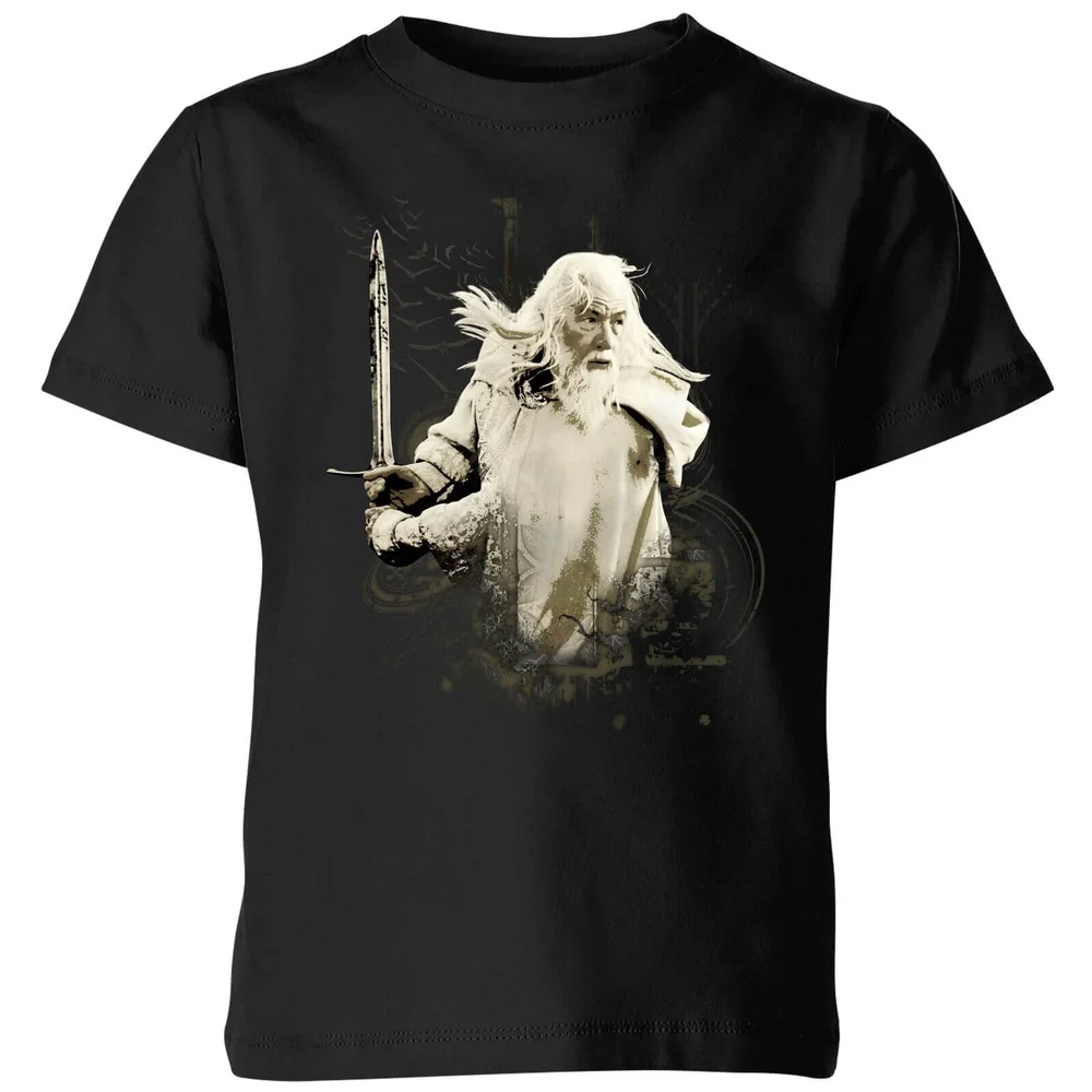 The Lord Of The Rings Gandalf Kids' T-Shirt - Black - 3-4 ans Image 1