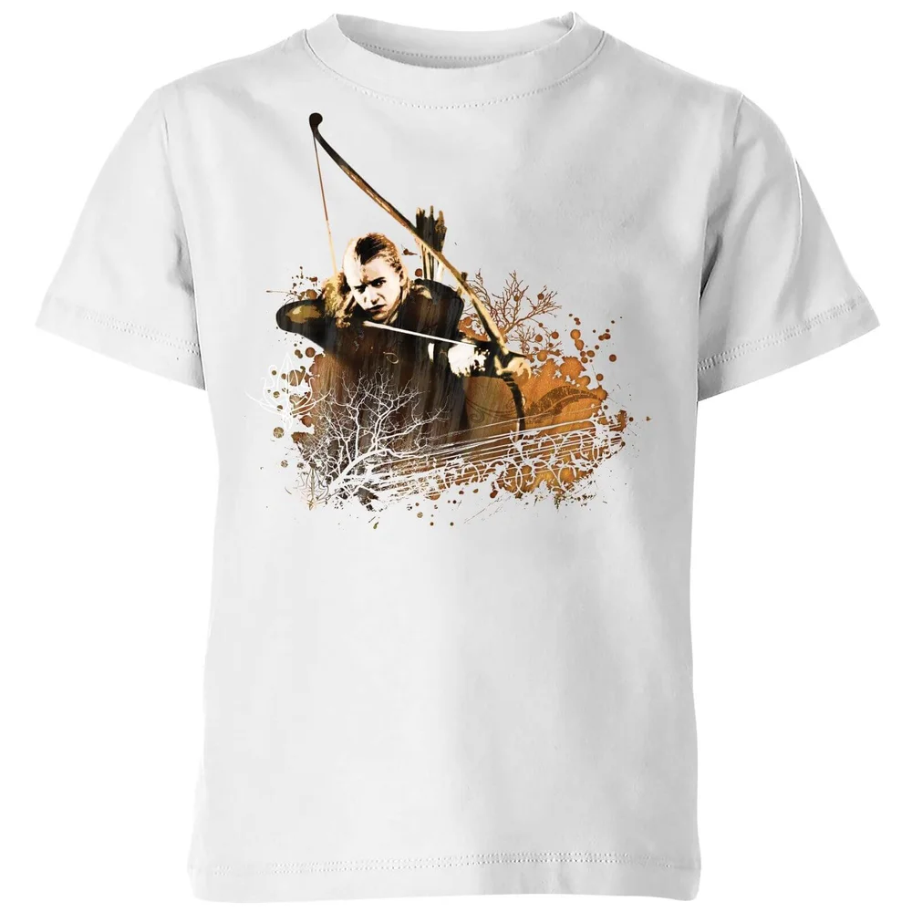 The Lord Of The Rings Legolas Kids' T-Shirt - White - 3-4 ans Image 1