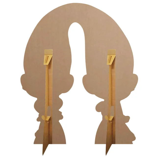 Tournée Mondiale des Trolls Sisters Satin et Chenille Découpe en Carton Surdimensionnée