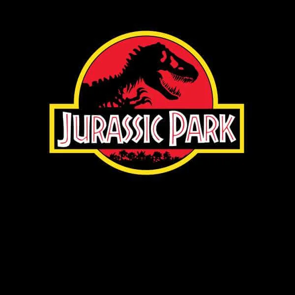 Jurassic Park Logo Hoodie - Black