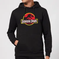 Jurassic Park Logo Hoodie - Black - undefined undefined